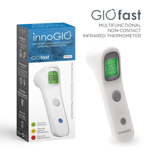 БЕСКОНТАКТНЫЙ ИНФРАКРАСНЫЙ ТЕРМОМЕТР INNOGIO FAST