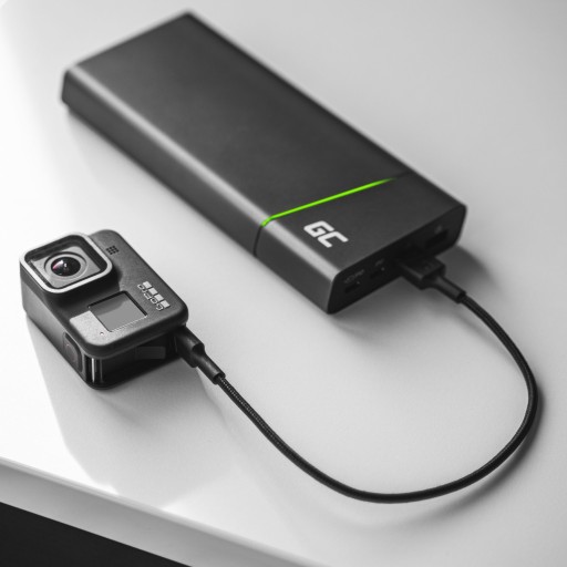 Кабель Green Cell USB A — кабель USB-C типа C длиной 2 м, прочный для телефона