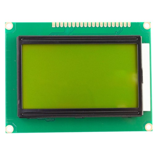 Wyświetlacz LCD graficzny 128x64 Zielony ST7920