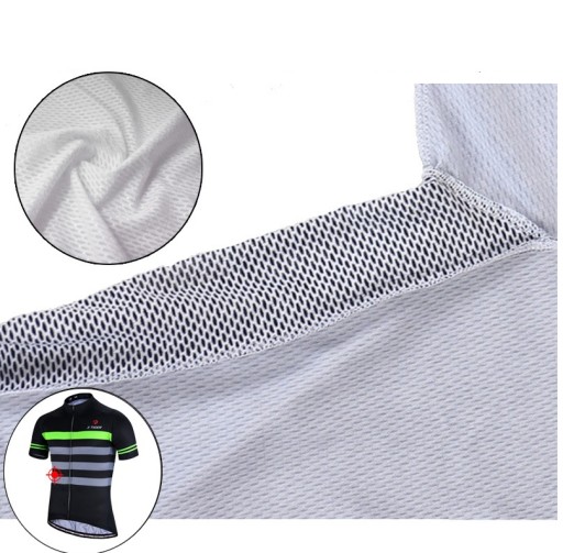 Koszulka Na Rower Wygodna Z Odblaskiem Odprowadzająca Wilgoć Ochrona UV XL