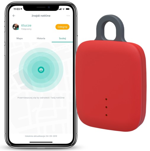 notiOne GO KEYS РАСПОЛОЖЕНИЕ ВЕЛОСИПЕД АВТОМОБИЛЬ СОБАКА