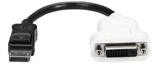 Переходник HDMI-DISPLAYPORT или DP-DVI + адаптер HDMI-DVI