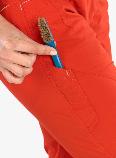 Брюки женские для скалолазания Ocun Noya Pants - оранжевый poinciana S