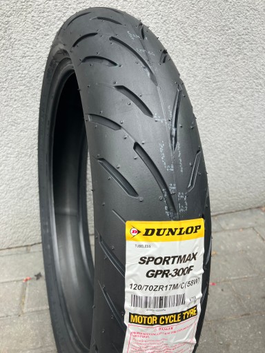 120/70ZR17 Dunlop SPORTMAX GPR300F (58 Вт) TL 2022 г.