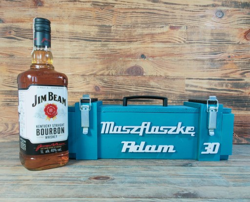 SKRZYNKA PERSONALIZOWANA IMIĘ NIEZBĘDNIK URODZINY