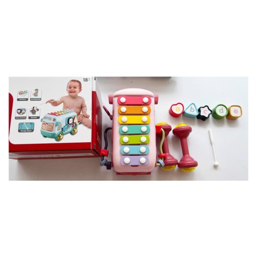 СЕНСОРНЫЕ ИГРУШКИ ИГРУШКИ-БУСЫ МУЗЫКАЛЬНЫЙ СОРТИРОВЩИК