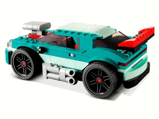 LEGO 31127 Creator 3w1 Uliczna wyścigówka Klocki