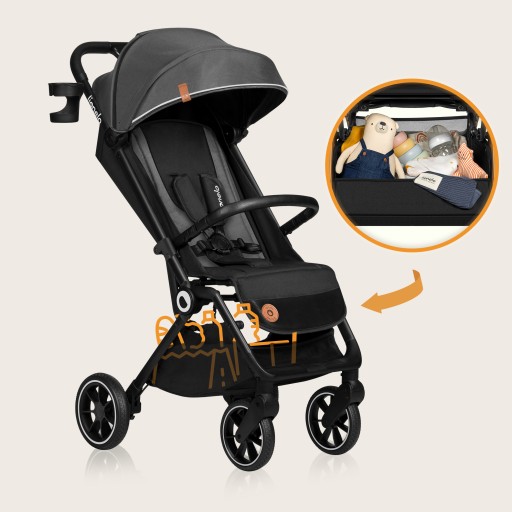 Коляска коляска до 22кг БОЛЬШИЕ КОЛЕСА + аксессуары Lionelo Cloe