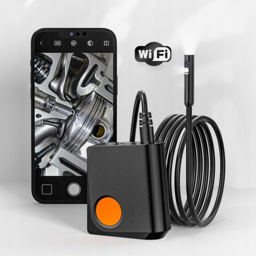 8 мм Wi-Fi ДВОЙНАЯ КАМЕРА ДЛЯ ПРОВЕРКИ ЭНДОСКОП ДЛЯ ТЕЛЕФОНА ANDROID