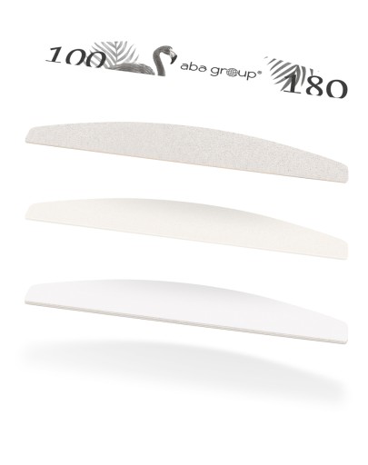 Пилочка для ногтей 150/180 Boat Crescent Standard Aba Group, набор из 25 шт.