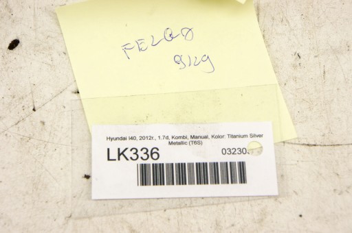 LK336+ Легкосплавные диски Hyundai I40 17 дюймов 5x114,3 7,5J