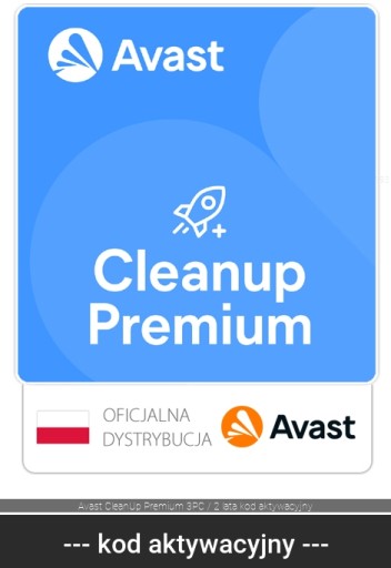 Avast CleanUp Premium 3ПК / код активации на 2 года
