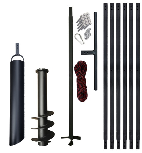 Wiertnica ręczna do studni 145mm 7m szlamówka 110