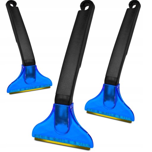 SKROBACZKA DO SZYB LODU ŚNIEGU MOSIĘŻNA SKROBAK METALOWY DŁUGA 28,5CM MOCNA