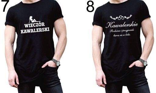 Wieczór Kawalerski KAWALERSKIE ślub KOSZULKA r.XL