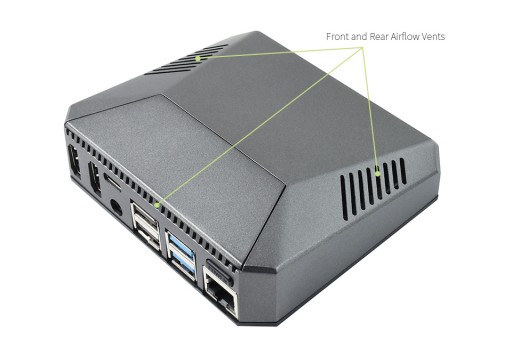 Алюминиевый корпус для Raspberry Pi 4 — Argon ONE V2
