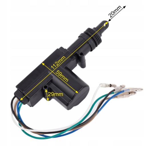 CENTRALNY ZAMEK 2x PILOT SCYZORYK LOGO RTX CL9S 2D