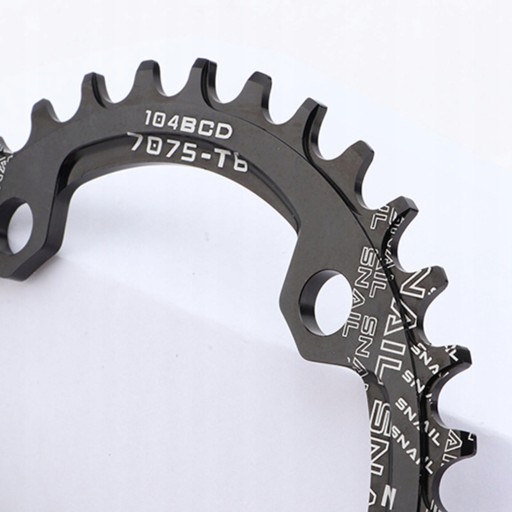 Велосипедный шатун 104BCD Звездочка 8 9 BMX Черный_34T