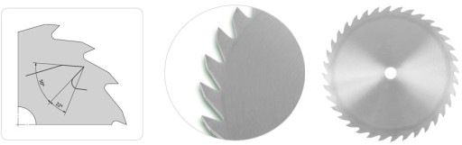 Простая круговая пила 250x30x2,2 Z-24 Walter