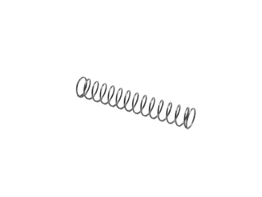 SPRĘŻYNA NACISKOWA d=0,3 * Dz=4,3 * Dw=3,7 * L=25 - 5szt.
