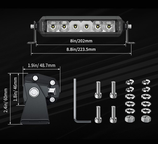 Панельная лента Освещение 4х4 LED CCL-SD6-30W BAR поток 2865лм