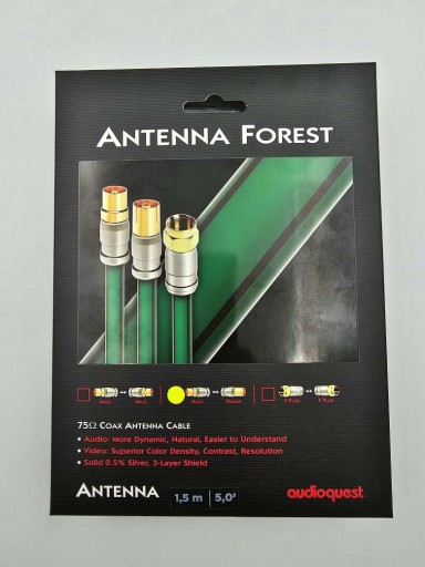 АУДИОКВЕСТ ЛЕСНАЯ АНТЕННА 1,5М