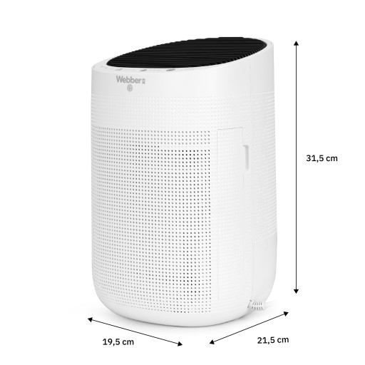 Osuszacz powietrza Webber DEQ8 45W wydajność 0,75 l/24 h