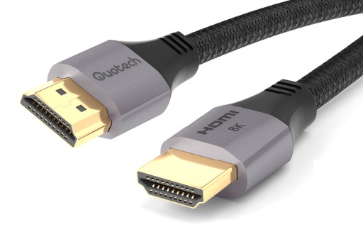Kabel HDMI 2.1 8K Ultra High Speed QUOTECH 3m