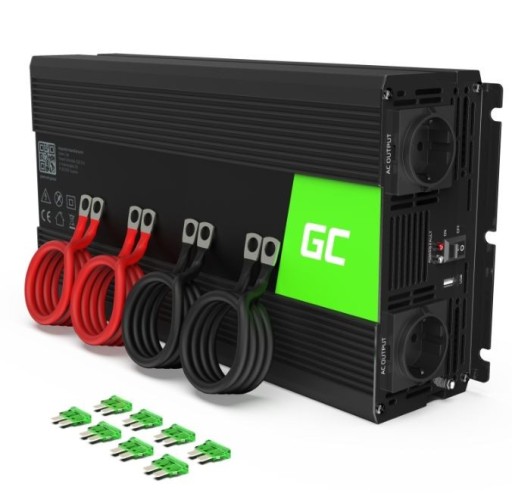 PRZETWORNICA NAPIĘCIA 12V/230V 2000W/4000W MOD SINUS
