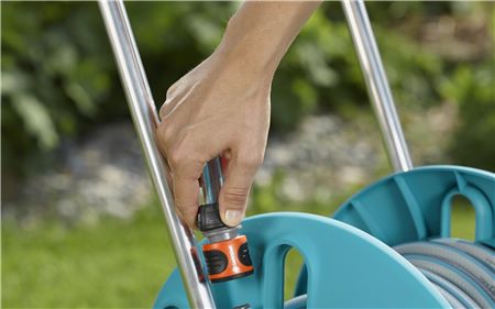 Тележка для шланга Gardena AquaRoll M Easy со шлангом 18517-20
