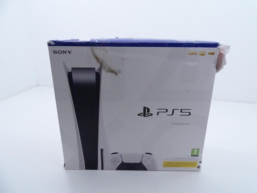 Консоль PS5 Sony PlayStation 5 с накопителем 825 ГБ 16 ГБ 4K UHD Blu-ray белая
