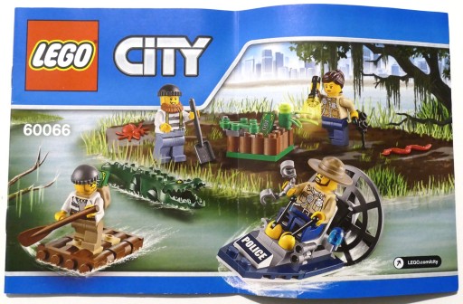 LEGO CITY MANUAL 60066 Болотная полиция
