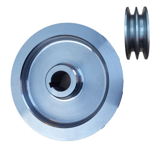 KOŁO PASOWE FI 160mm PASKI 2x17mmHB Fi 28mm SZAJBA