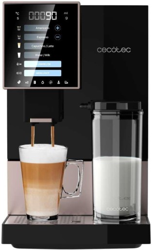 Кофемашина Cecotec с резервуаром для молока Cremmaet