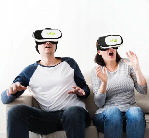 GOOGLE VR 3D ОЧКИ для телефона + наушники с дистанционным управлением