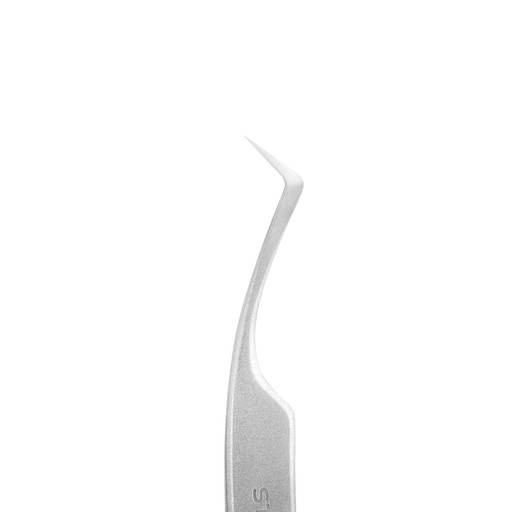 Профессиональный пинцет для ресниц Staleks EXPERT 41 TYPE 2 (Г-образный,