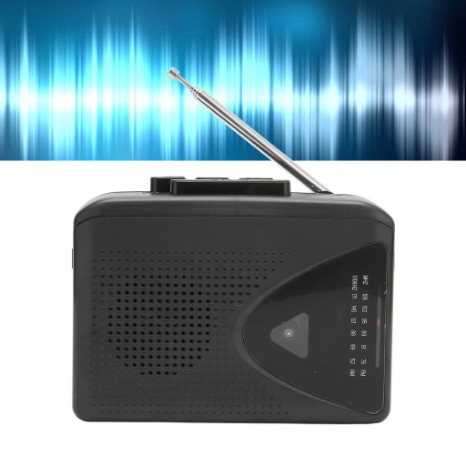 ODTWARZACZ KASETOWY WALKMAN KONWERTER PRZENOŚNY TON009 AM FM