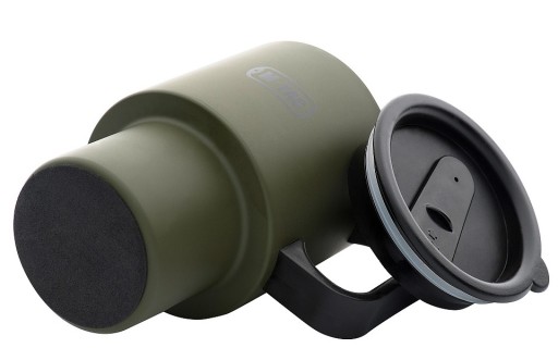 M-TAC KUBEK TERMICZNY z pokrywką OLIVE 450ml