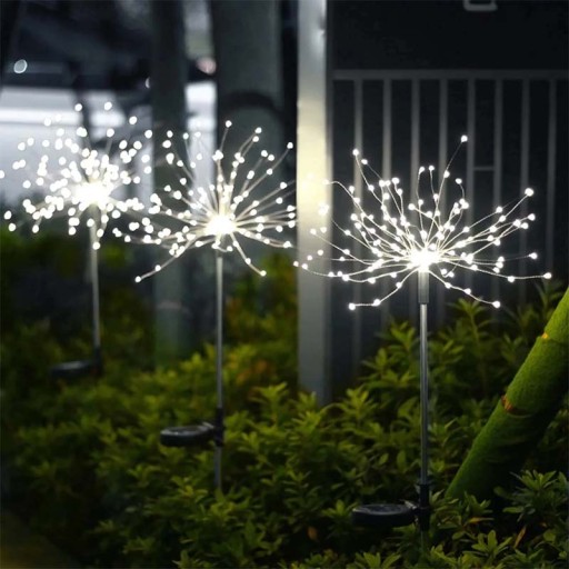 2x солнечные фонари Светодиодные садовые лампы Dandelion FIREWORK