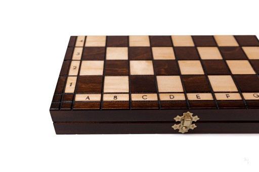 ТРАДИЦИОННЫЕ ДЕРЕВЯННЫЕ ШАХМАТЫ СО ВСТАВКАМИ 32см ПРОИЗВОДИТЕЛЬ Chess Made