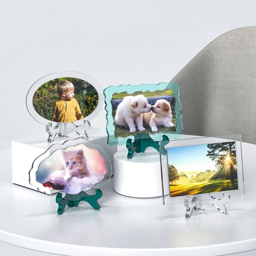 FORMA do odlewu z żywicy obrazek foto na podstawce