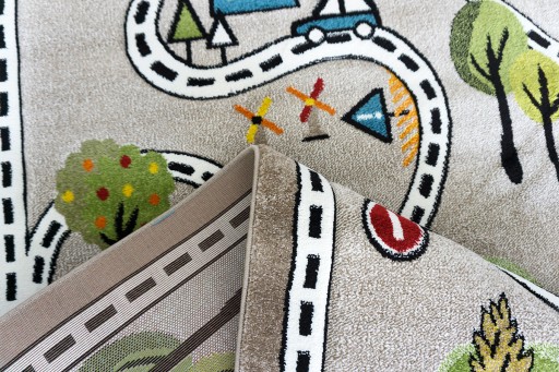3D ковер Smart Kids 120x180 Streets City TOWN BERFIN STREETS BEIGE