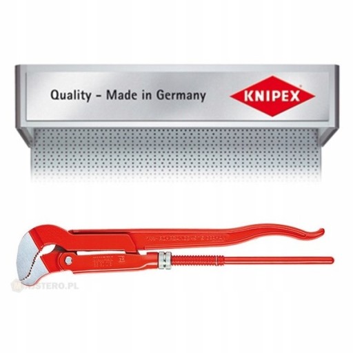 KNIPEX 83 30 005 разводной трубный ключ с S-образными губками 245 мм 45°