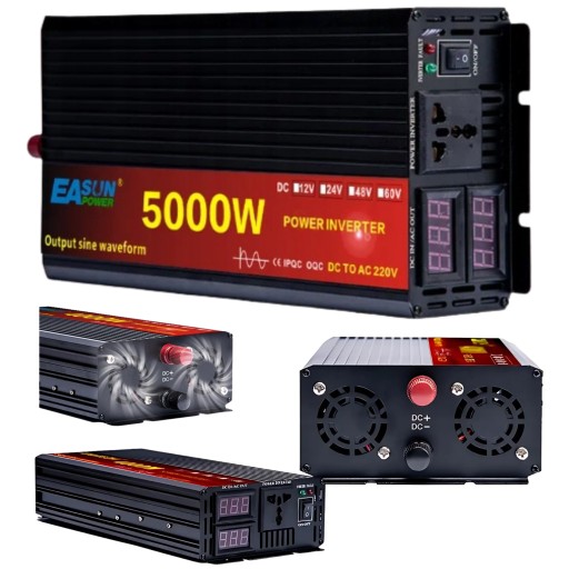 Car Converter Pure Sinus voluus 24V на 230 В 5000 Вт синус