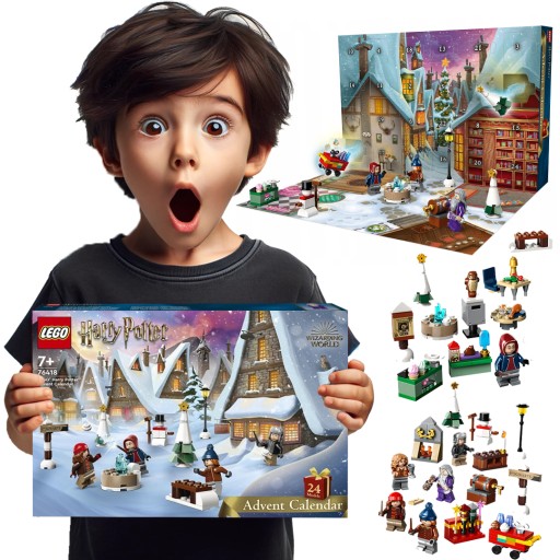LEGO ADVENT CALENDAR 76418 ГАРРИ ПОТТЕР — ИДЕАЛЬНЫЙ ПОДАРОК ​​2023 ГОДА