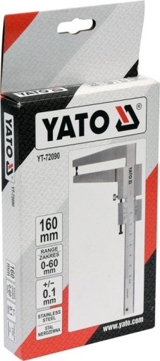 СУППОРТ ДЛЯ ИЗМЕРЕНИЯ ТОРМОЗНЫХ ДИСКОВ 0-60ММ Yato