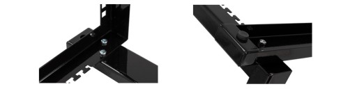 Стойка 19'' Spacetronik 4U 350мм ЧЕРНАЯ