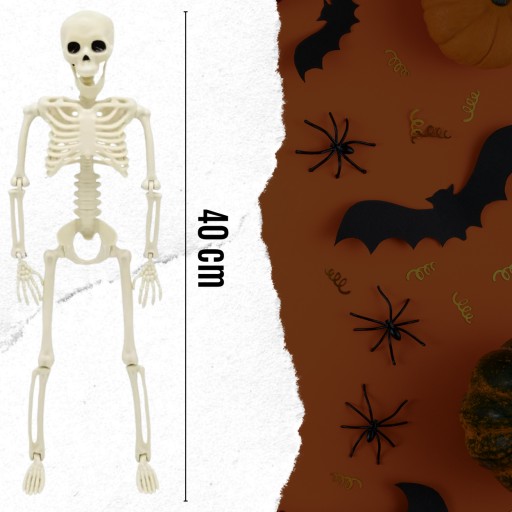 СКЕЛЕТ BONEBODY ПОДВЕСНОЙ ХЭЛЛОУИН 40 СМ УКРАШЕНИЕ СКЕЛЕТА УКРАШЕНИЕ
