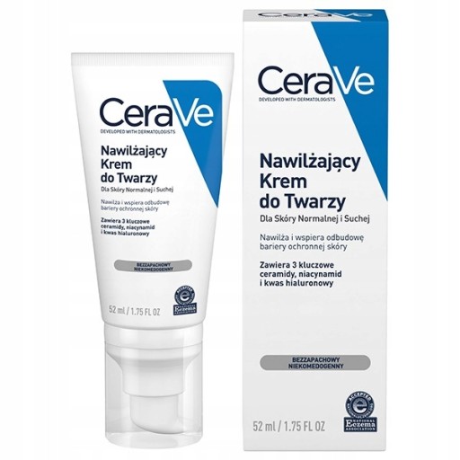 CERAVE Увлажняющий крем для лица с керамидами 52 мл