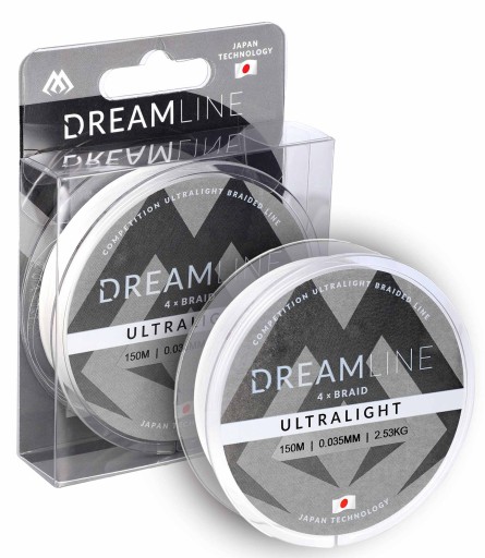 Mikado - BRIDGE - DREAMLINE ULTRALIGHT - 0,047 мм/3,87 кг/150 м - БЕЛЫЙ - o